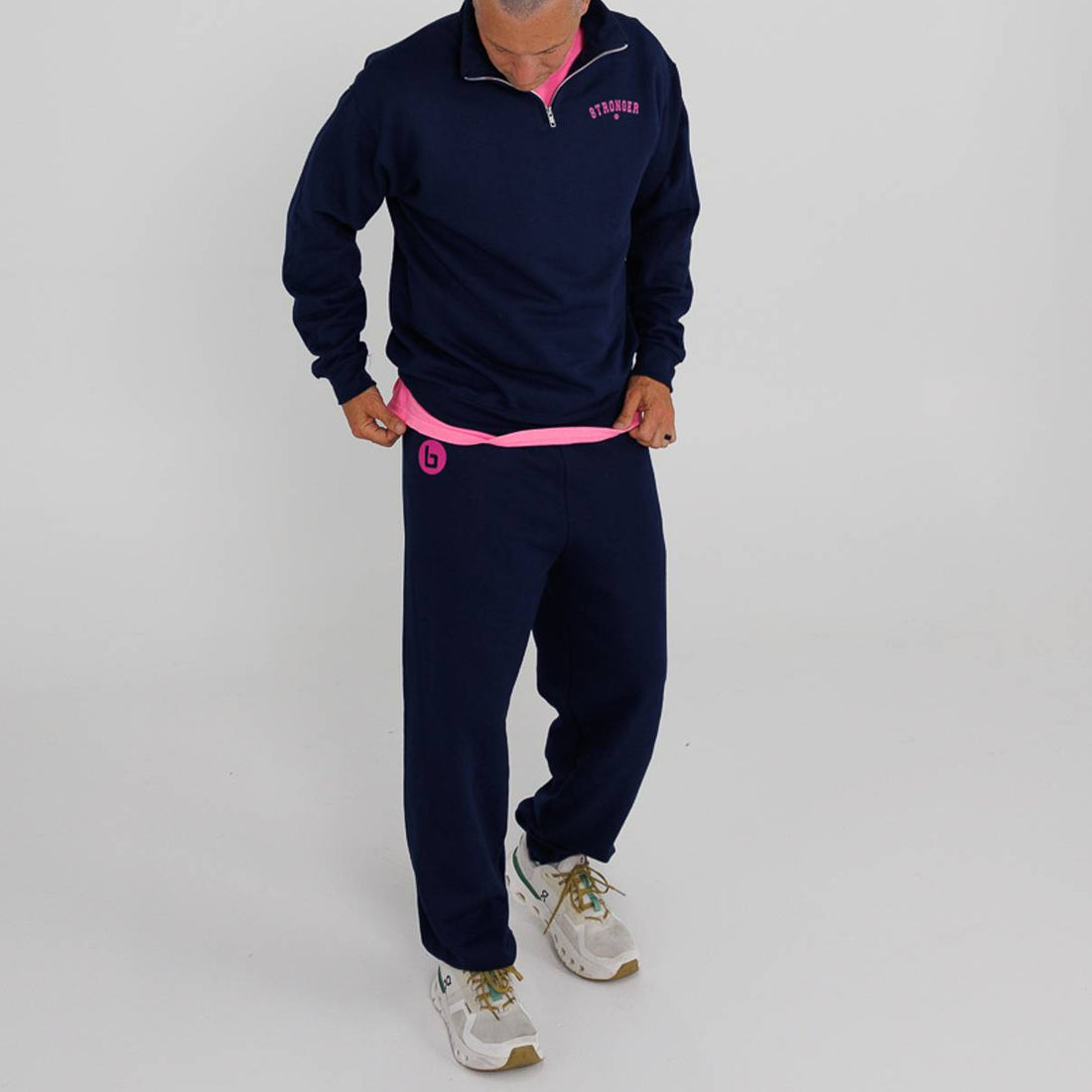 Stronger Unisex Joggers - Navy