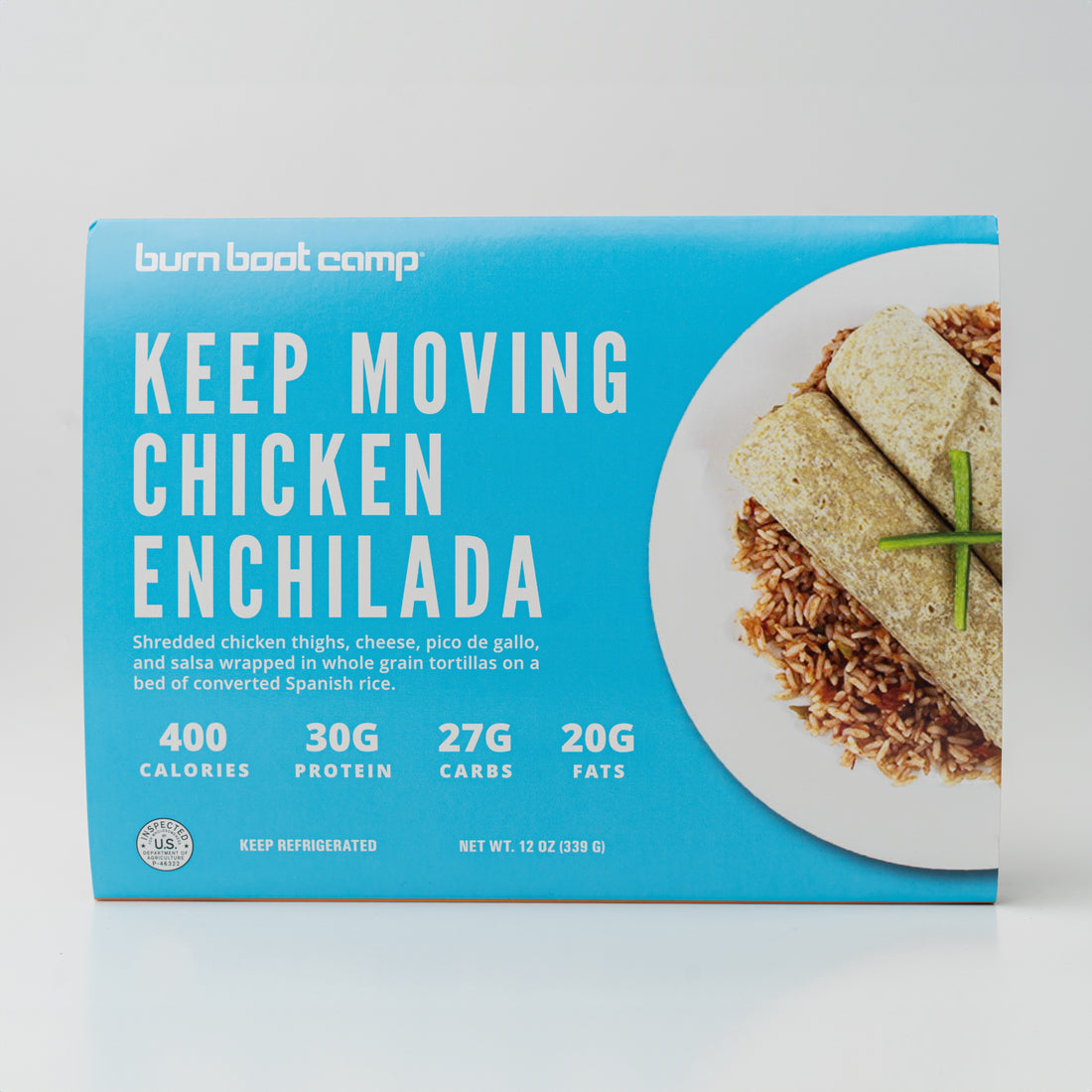 Keep Moving Chicken Enchilada