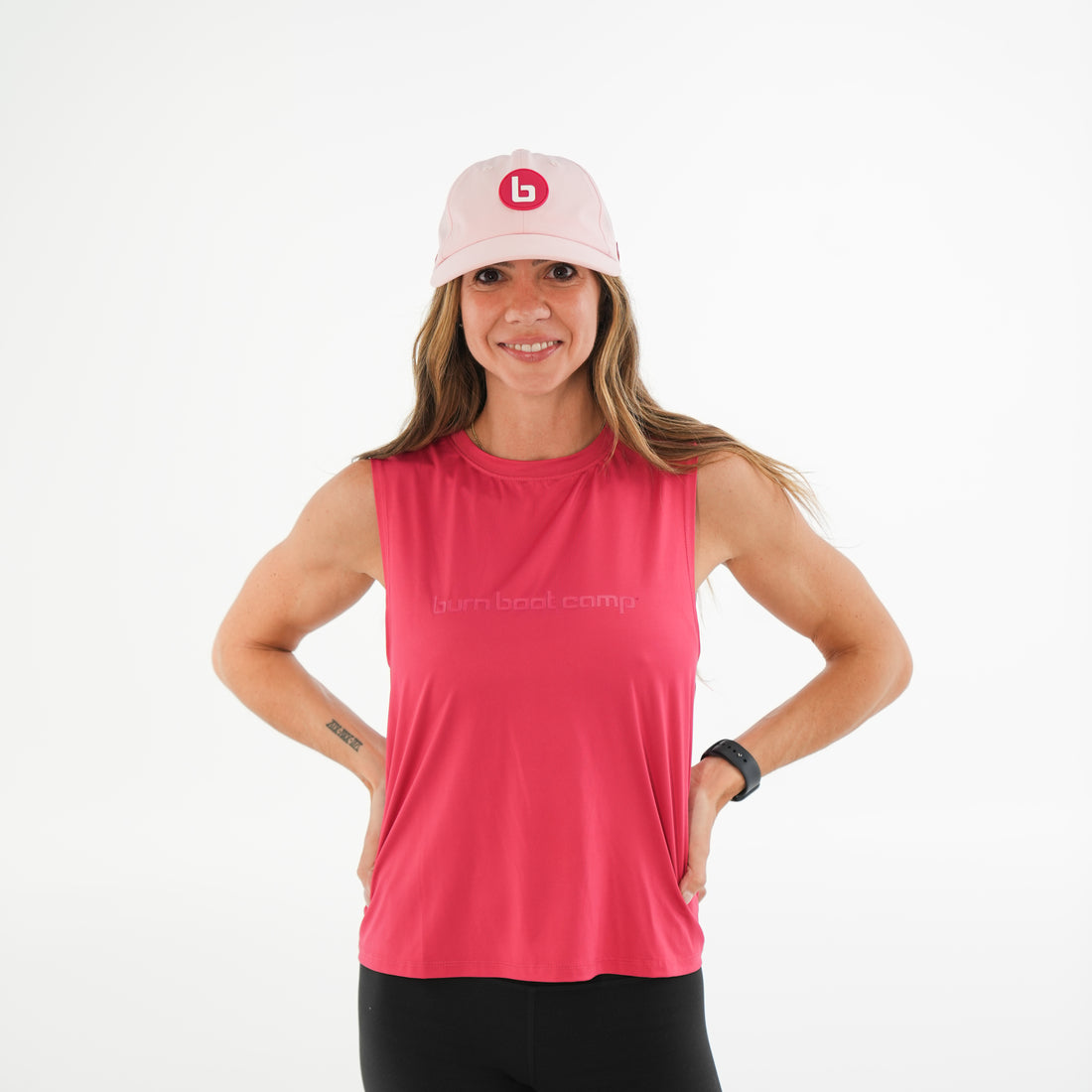 Cool Mesh Muscle Tank - Winterberry