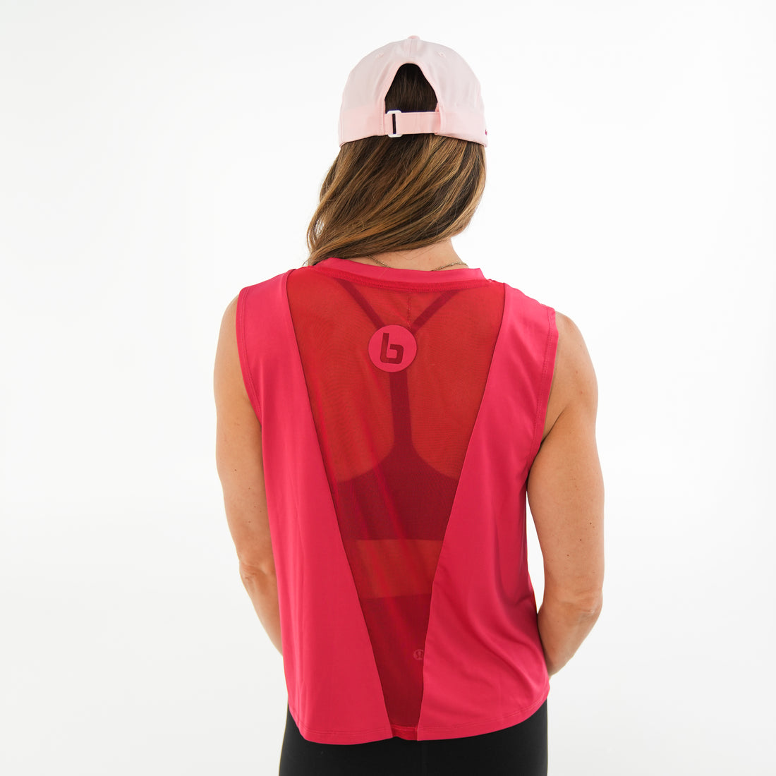 Cool Mesh Muscle Tank - Winterberry