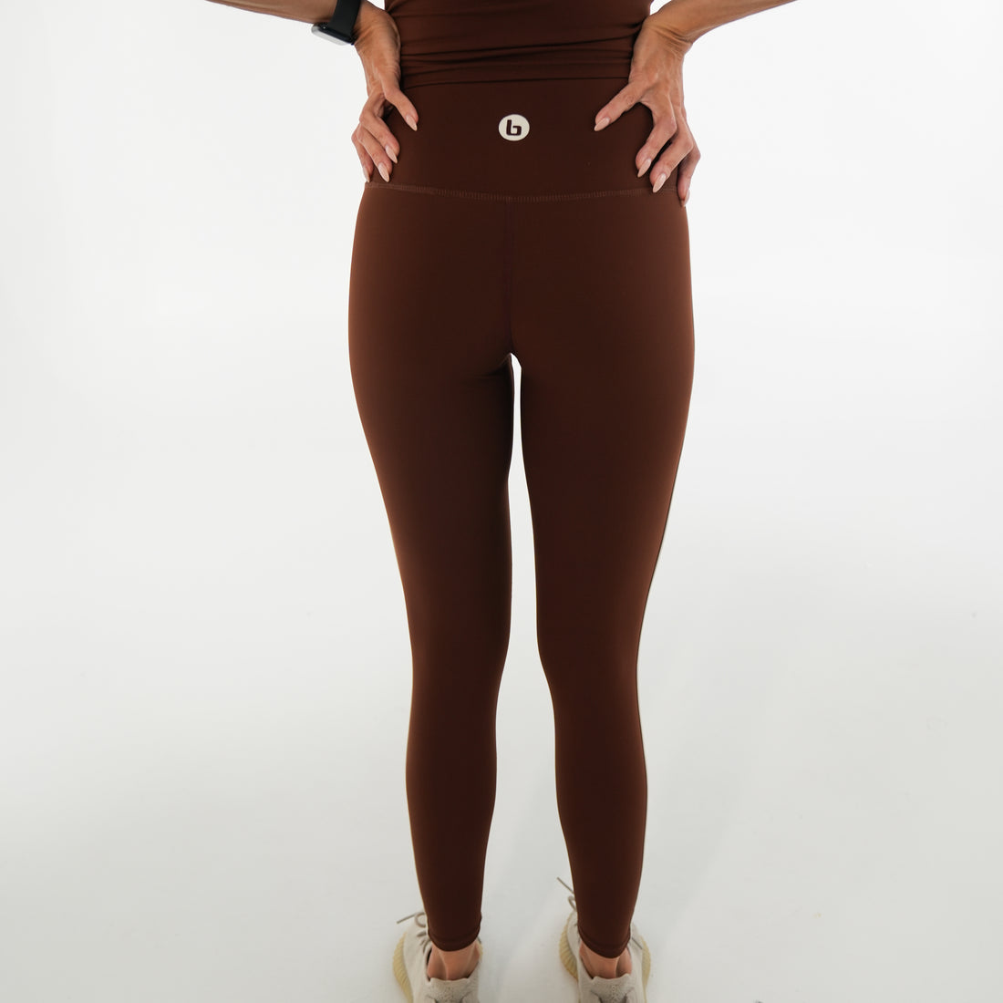 Speed Stripe Legging - Cappuccino