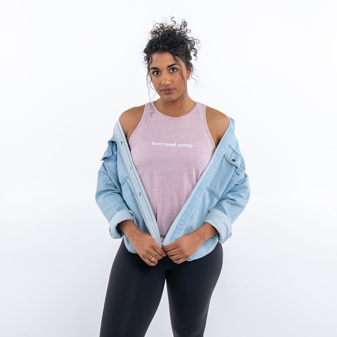 Burn Heathered Tank