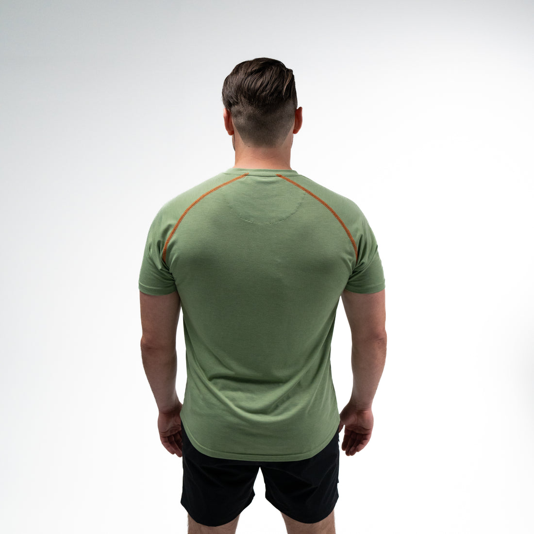 Unisex Contrast Stitch Raglan Tee