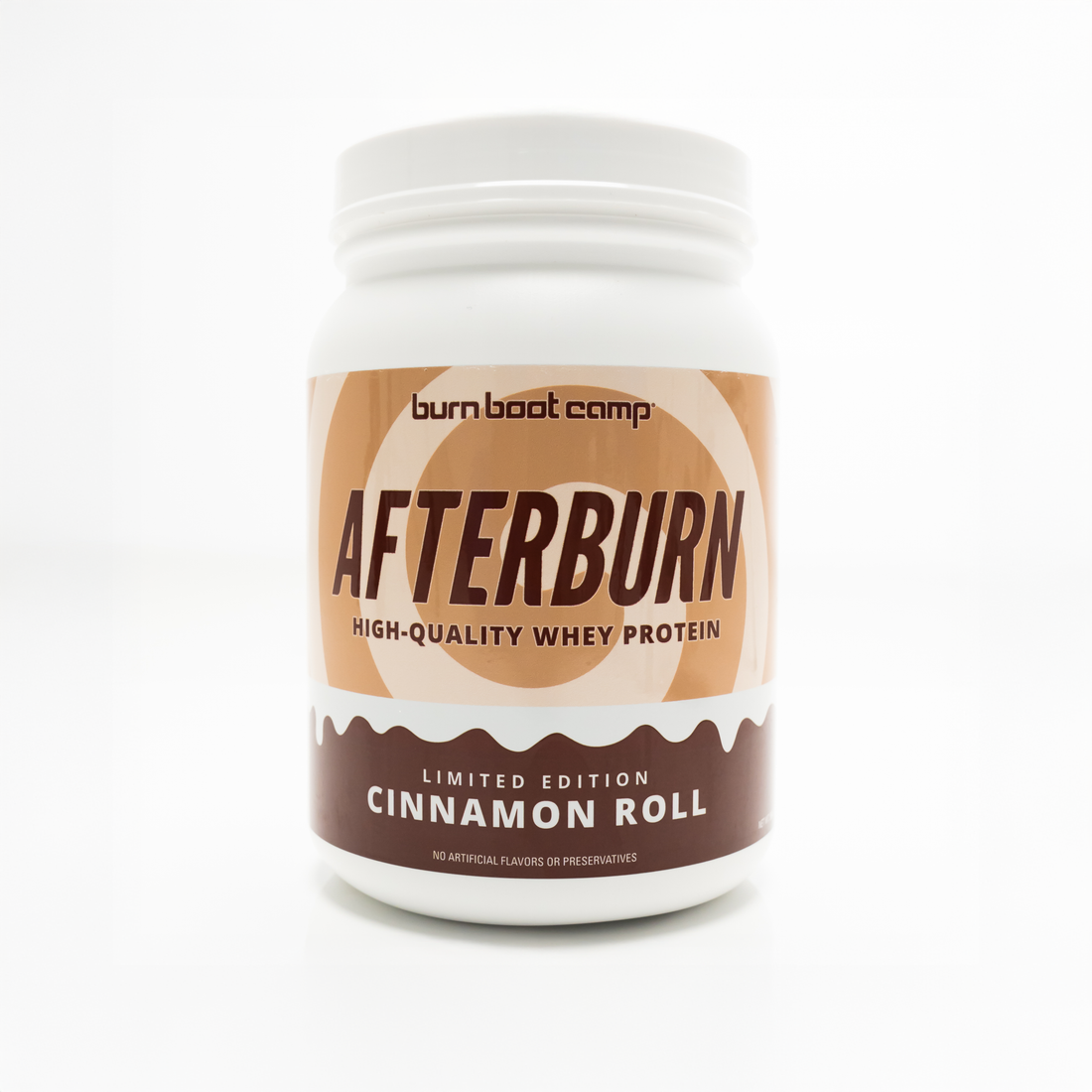 LIMITED EDITION! Afterburn Cinnamon Roll Whey Protein (case of 6)