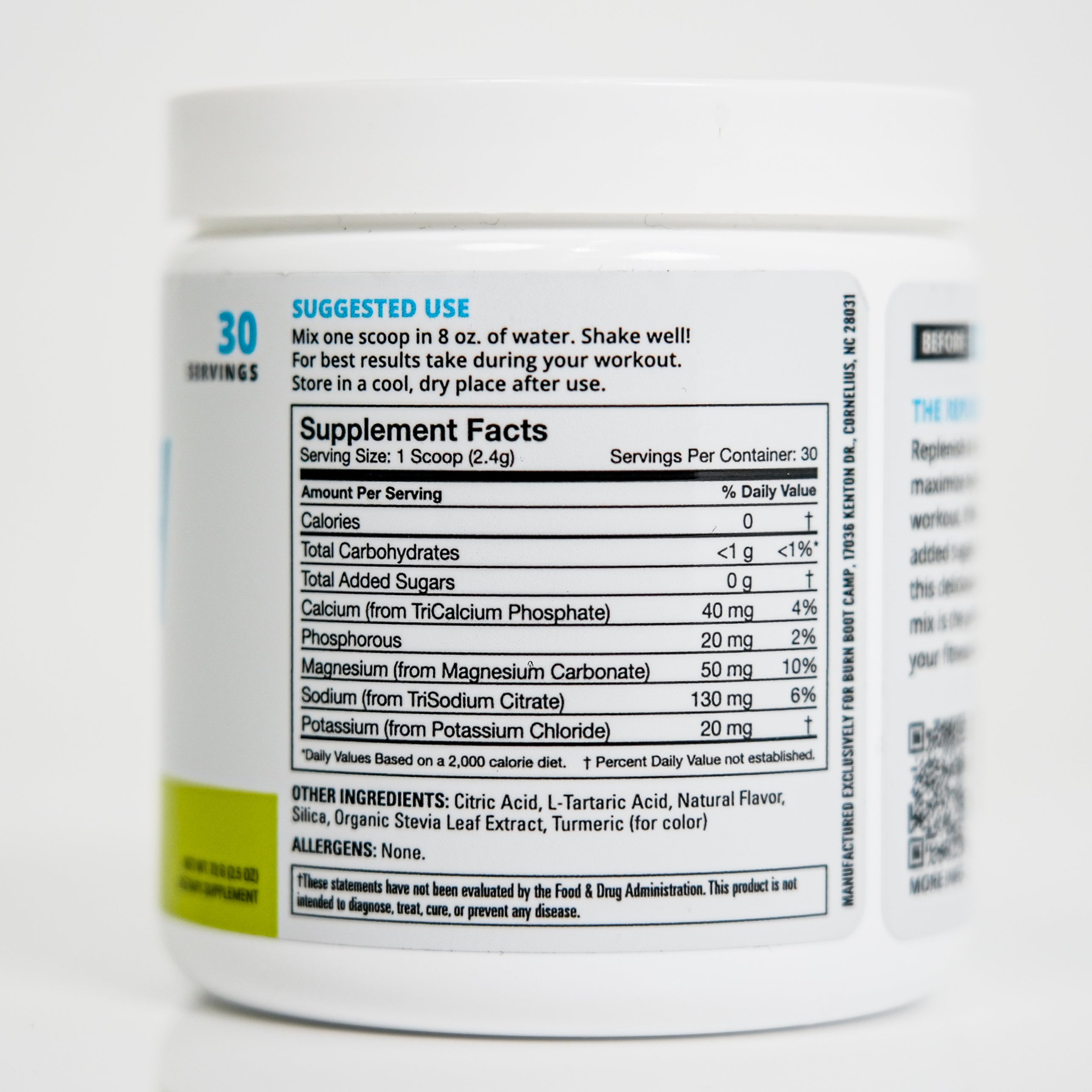 Replenish Lemon Lime – Burn Boot Camp