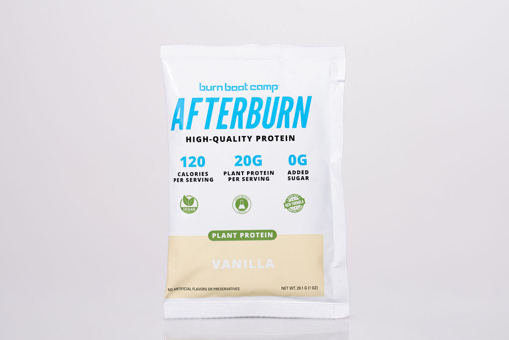 Afterburn Plant Vanilla Single Serve (Pack of 10)
