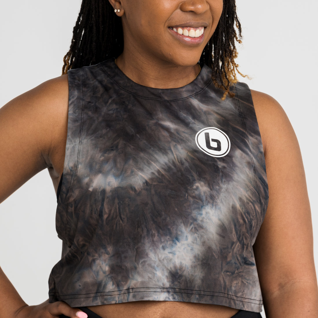 Empower Tie-Dye Crop Tank