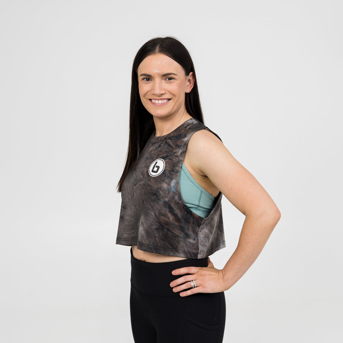 Empower Tie-Dye Crop Tank