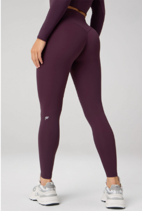 The No-Seam Pureluxe TLC Legging - Oxblood