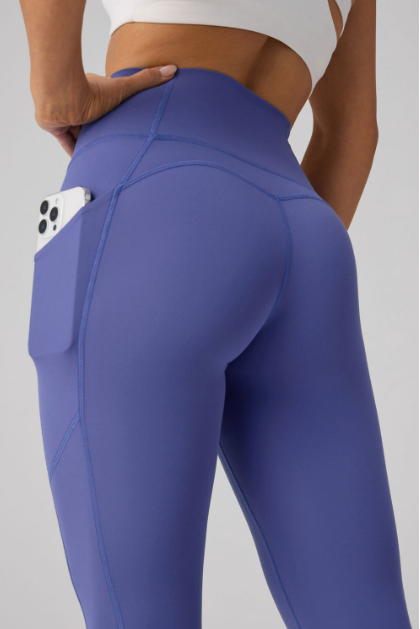 Oasis High-Waisted Legging- Velvet Dawn
