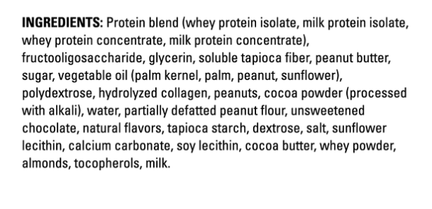 Afterburn Peanut Butter Cup Protein Bars