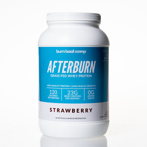 Afterburn Strawberry Whey Protein